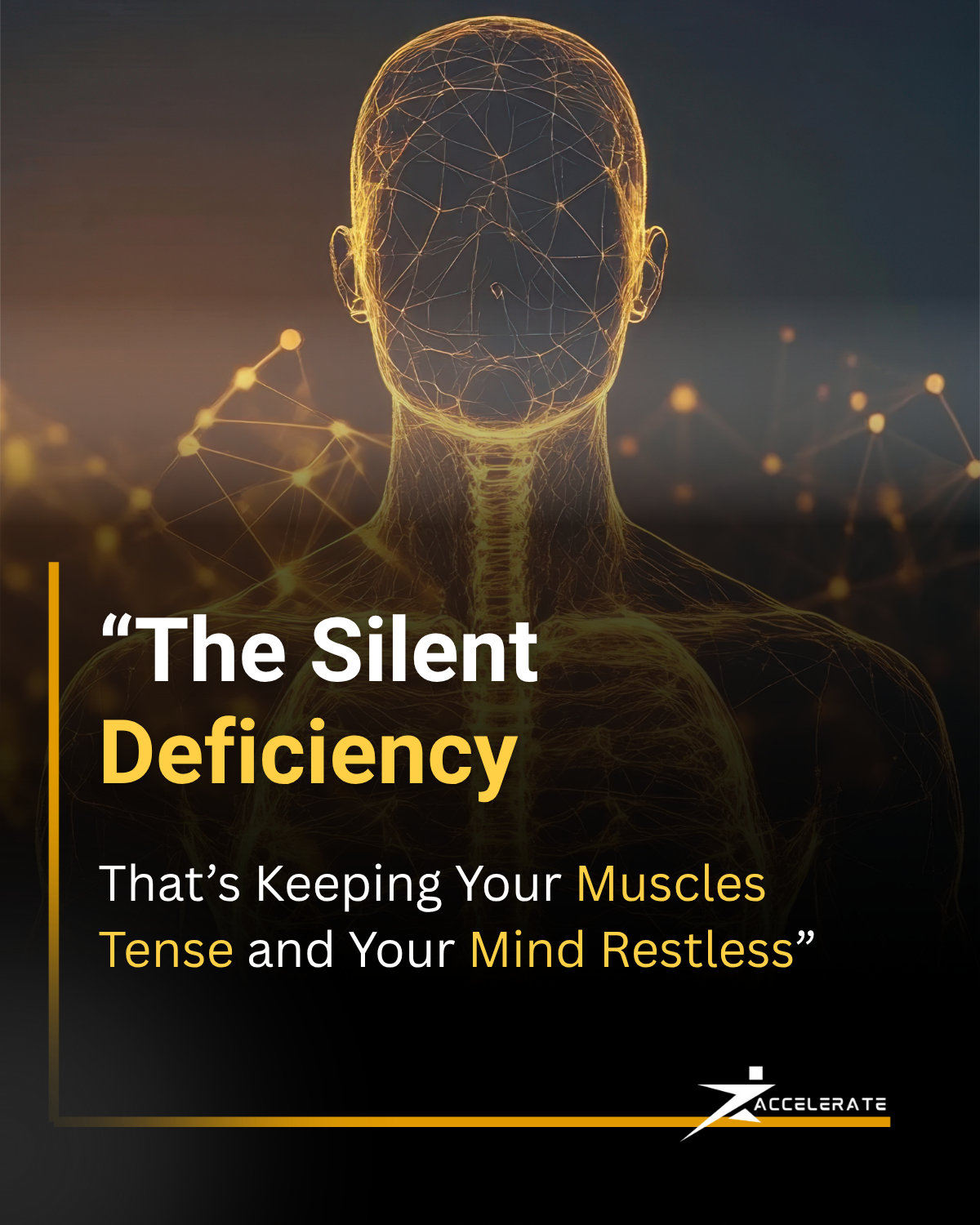 “The Silent Deficiency That’s Keeping Your Muscles Tense and Your Mind Restless”