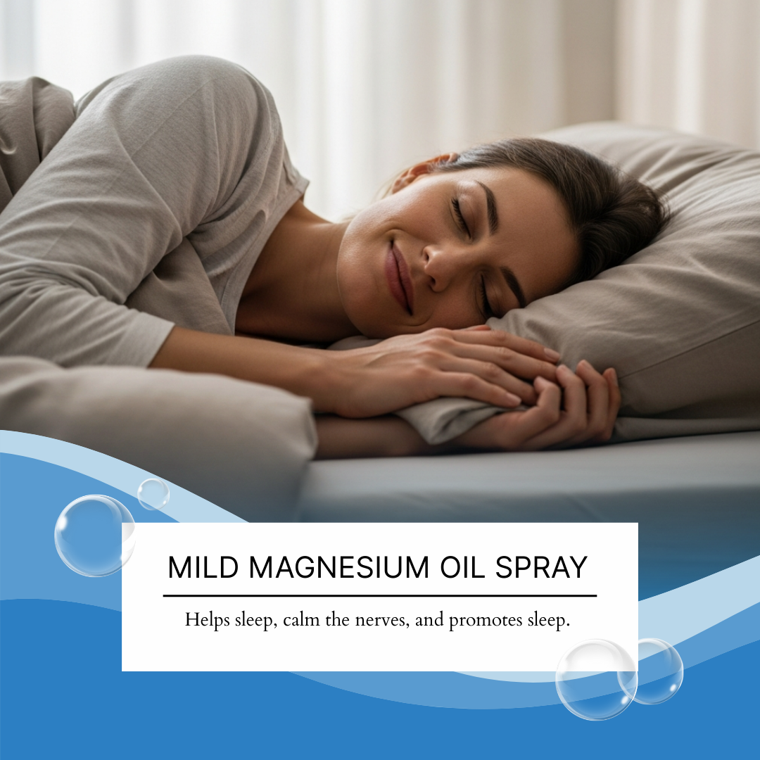 Organic Magnesium Oil Spray for Sleep, Stress Relief & Muscle Relaxation | 100ml